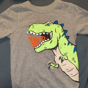 Garanimals Gray and Green Dinosaur Tee
